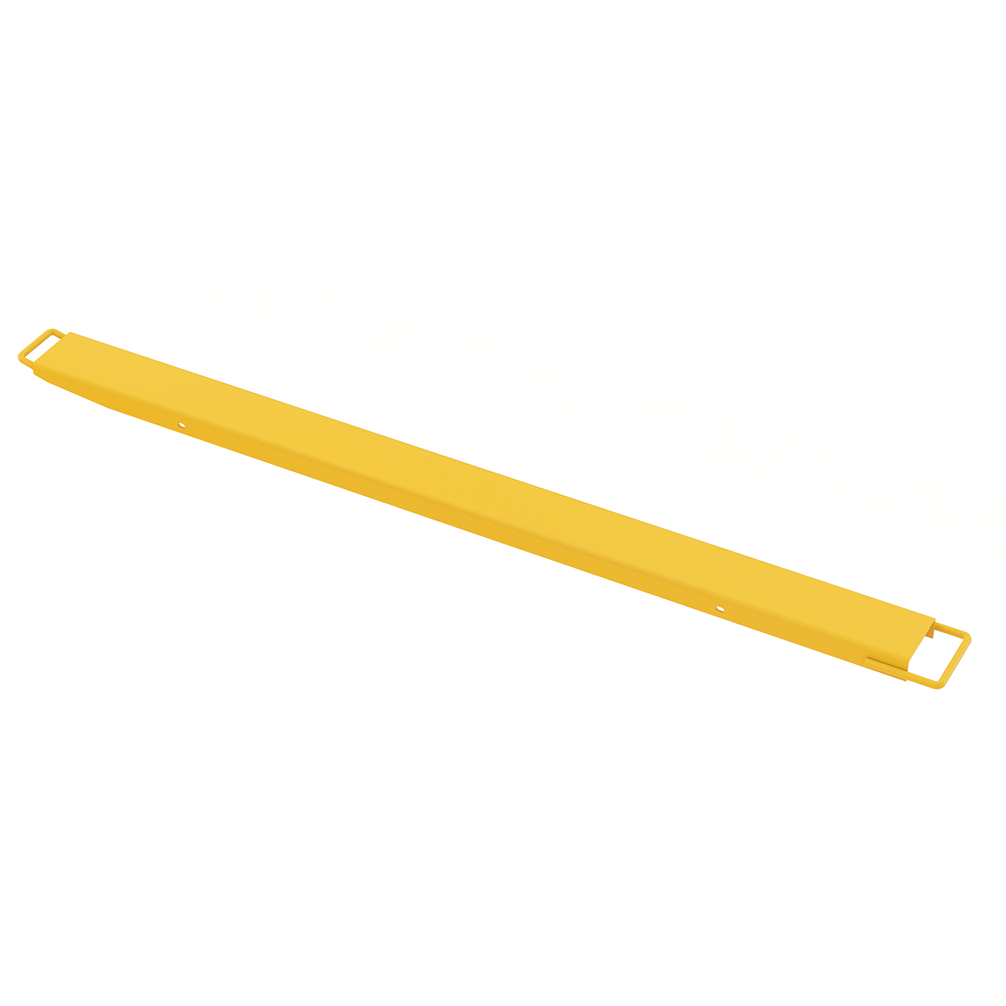 Vestil Steel Fork Extension — 5in. x 84in., 4,000-Lb. Capacity, High Strength, Yellow, Model# FE-HS-5-84-EACH